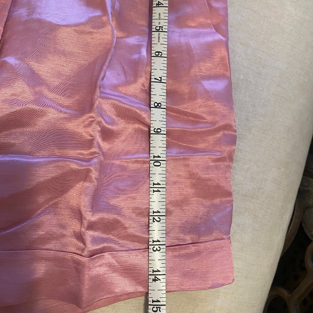 NWT J Crew Pink Satin Shorts_Size 6 - Picture 5 of 6